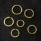 Ο χρυσός κραμάτων ψευδάργυρου κάλυψε το βασικό κάτοχο αντιδιαβρωτικό αντιοξειδωτικό ISO9001 δαχτυλιδιών