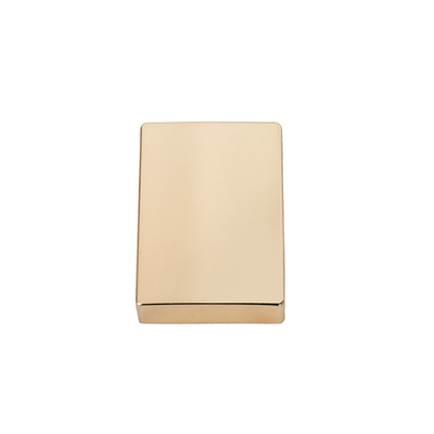 Ορθογώνια επίπεδη ελαφριά χρυσή μεταλλική κλειδαριά τσάντας Hardware Αξεσουάρ σακιδίου πλάτης DIY
