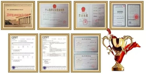 Κίνα Guangzhou Alaram Metal Products Co., Ltd. Πιστοποιήσεις
